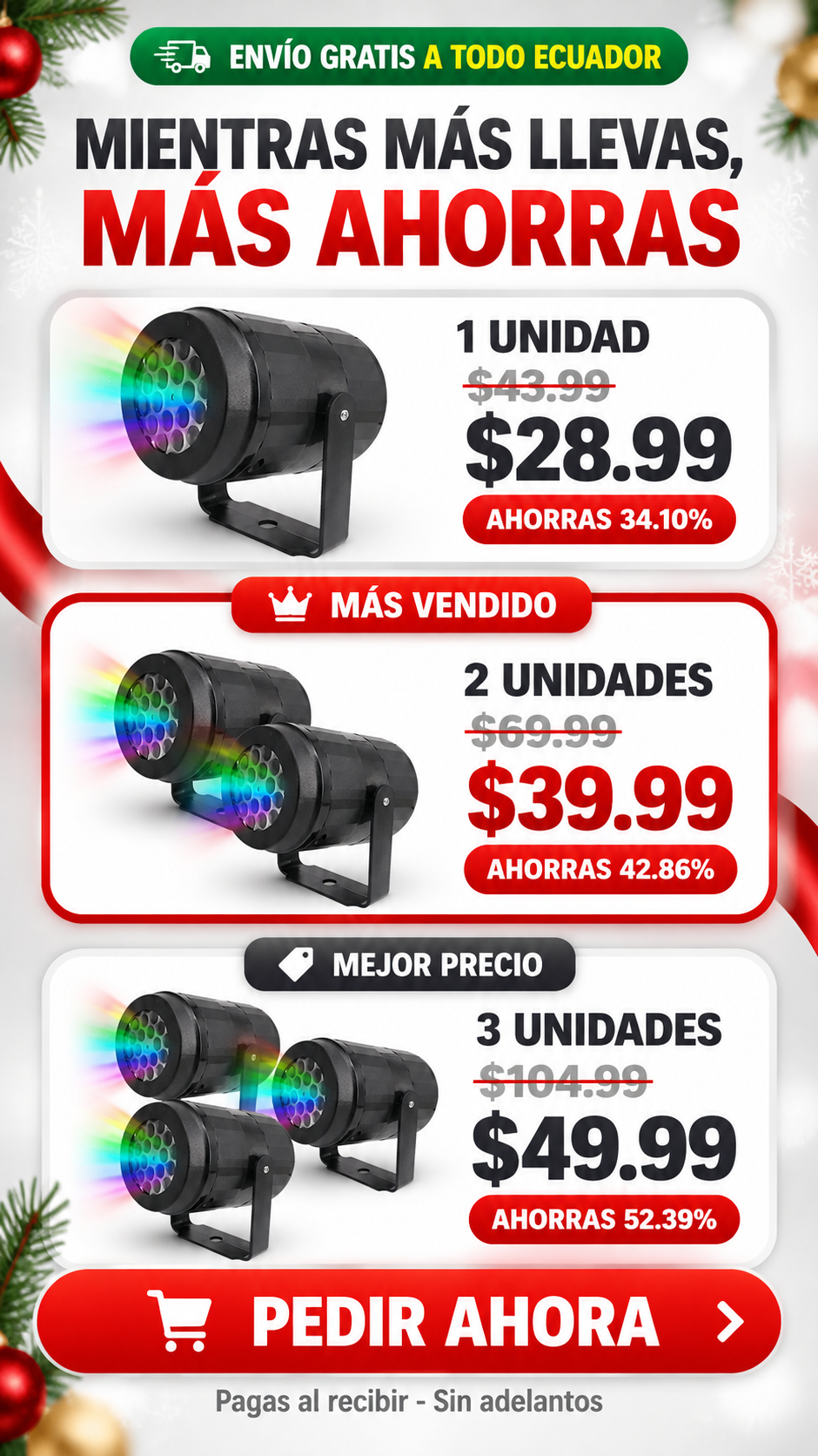 PROYECTOR NAVIDEÑO