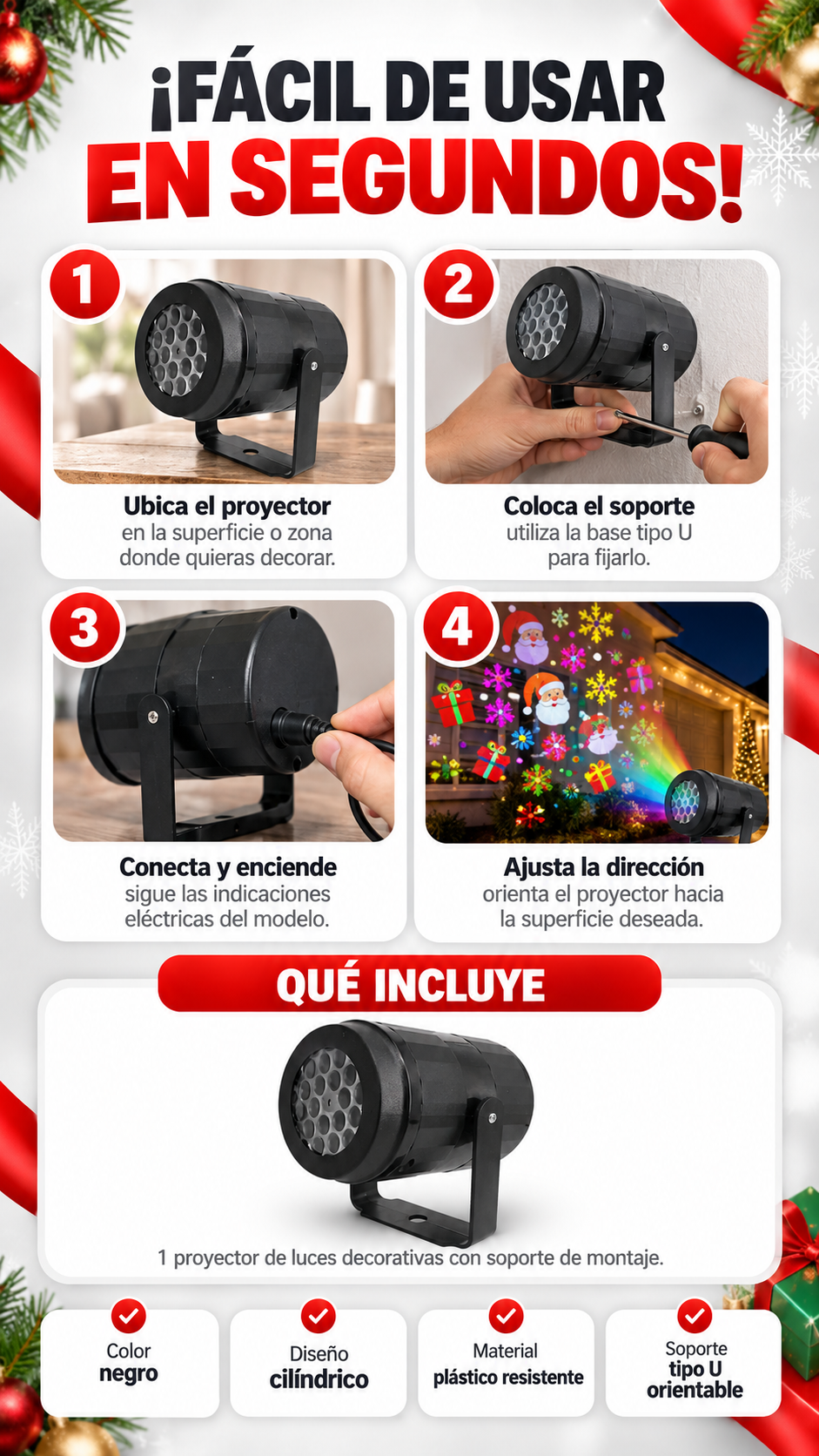 PROYECTOR NAVIDEÑO