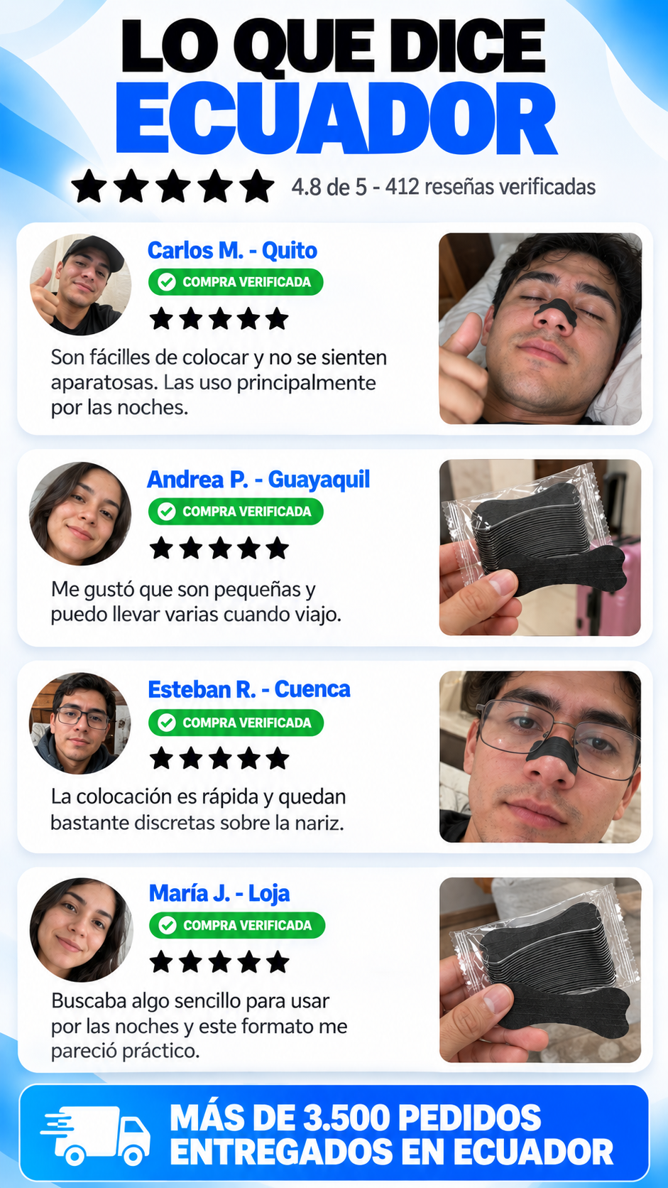 NOSE STRIPS