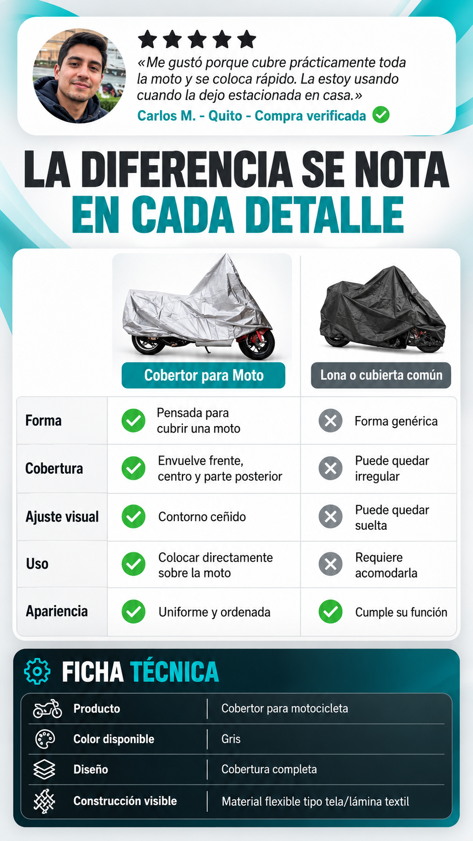COBERTOR DE MOTOS