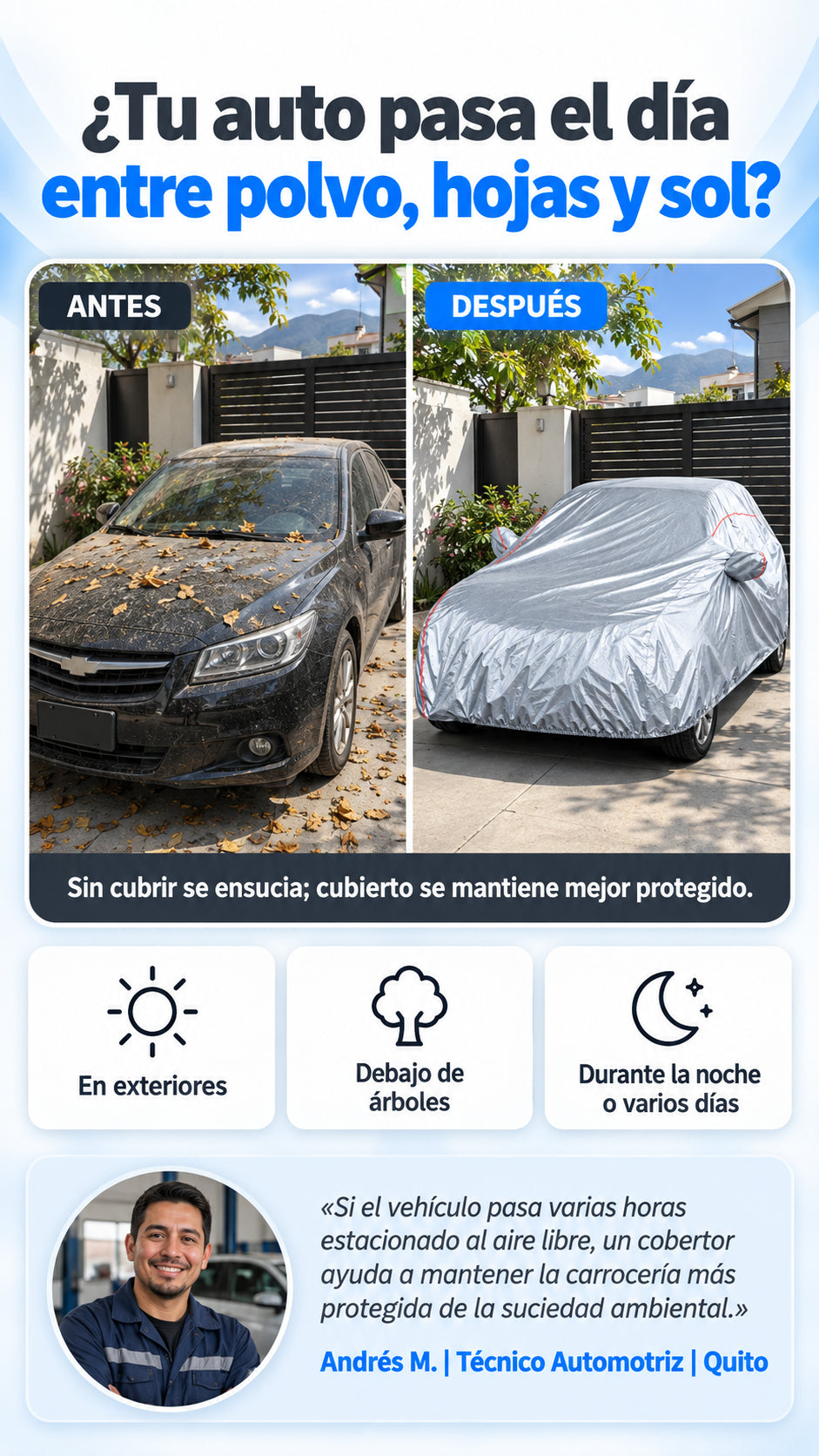 COBERTOR DE AUTOS