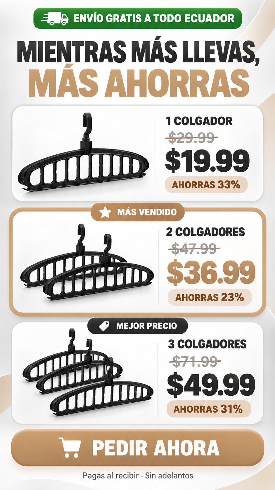 PERCHERO MULTIFUNCIONAL