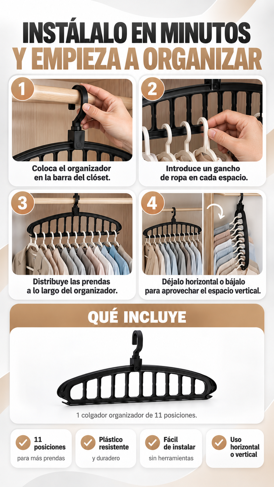 PERCHERO MULTIFUNCIONAL